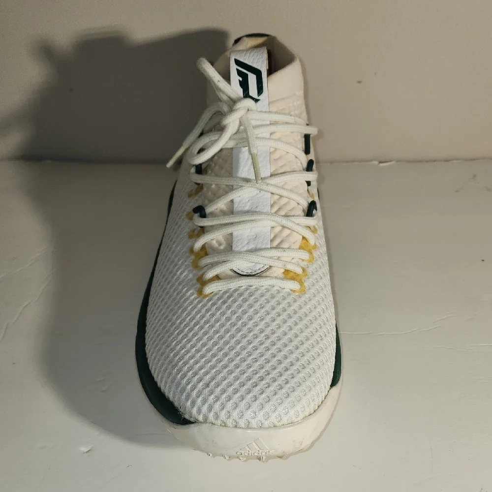 adidas White and Green Sneakers